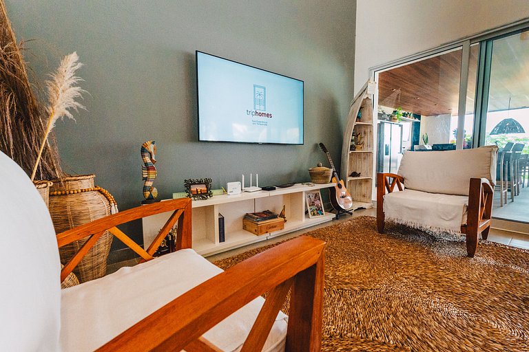 Casa de Luxo Pé na Areia, o Caribe em Maragogi/AL