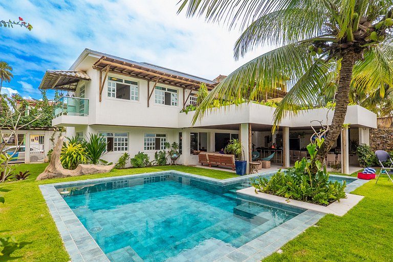 Casa de Luxo Pé na Areia, o Caribe em Maragogi/AL