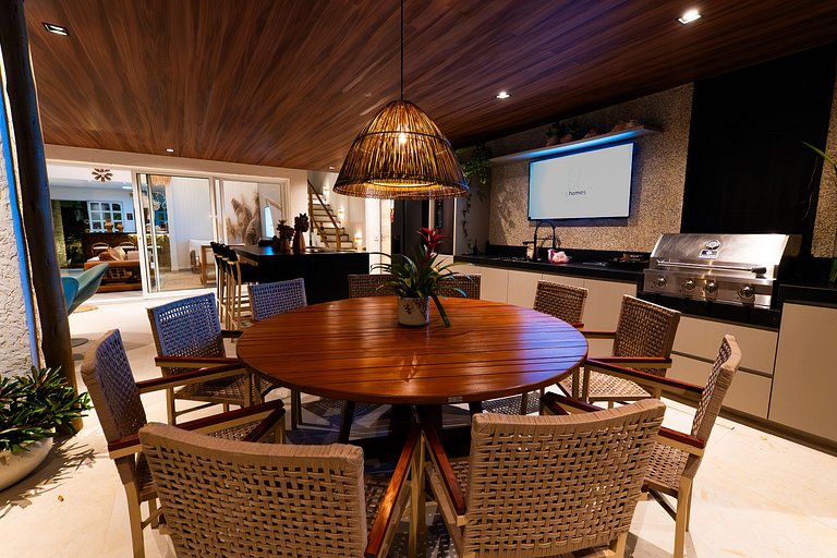 Casa de Luxo Pé na Areia, o Caribe em Maragogi/AL