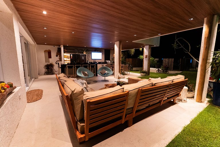 Luxury Beachfront House, the Caribbean in Maragogi/AL