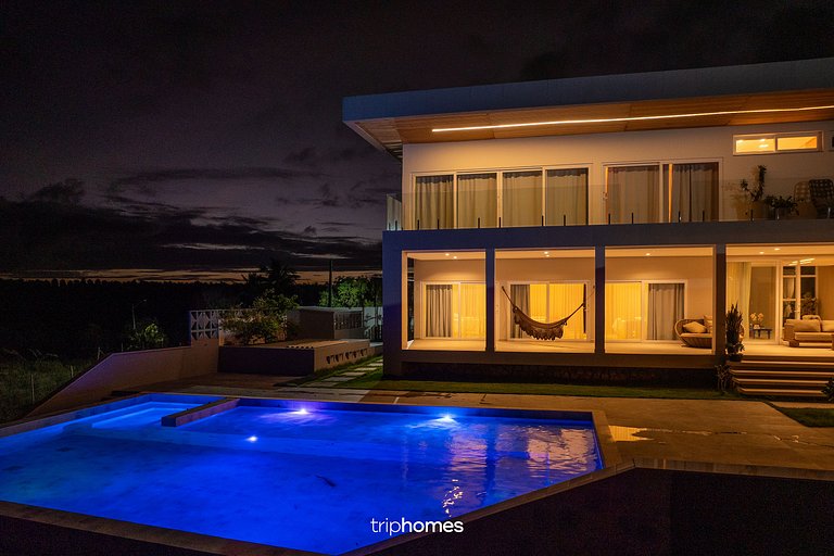 Mansión de lujo en Condo en el Caribe brasileño