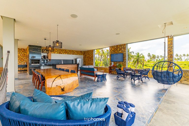 Mansión de lujo en Condo en el Caribe brasileño