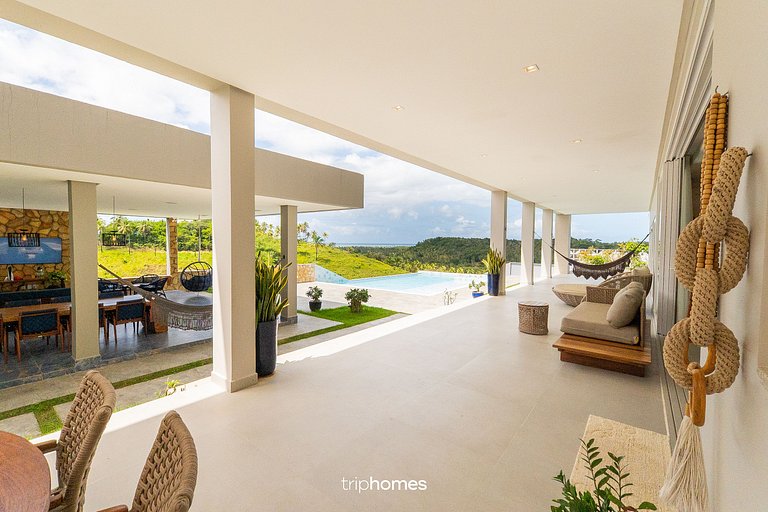 Mansão de Luxo em Condomínio no Caribe Brasileiro