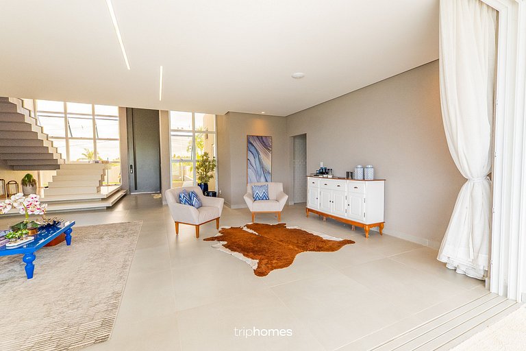 Mansão de Luxo em Condomínio no Caribe Brasileiro