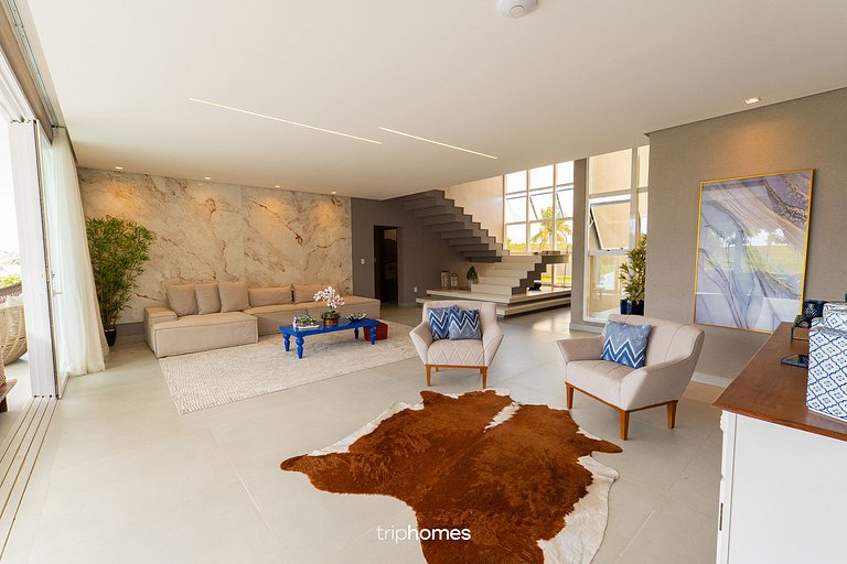 Luxury Mansion in Condo at the Brazilian Caribbean