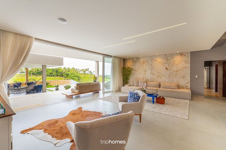 Luxury Mansion in Condo at the Brazilian Caribbean