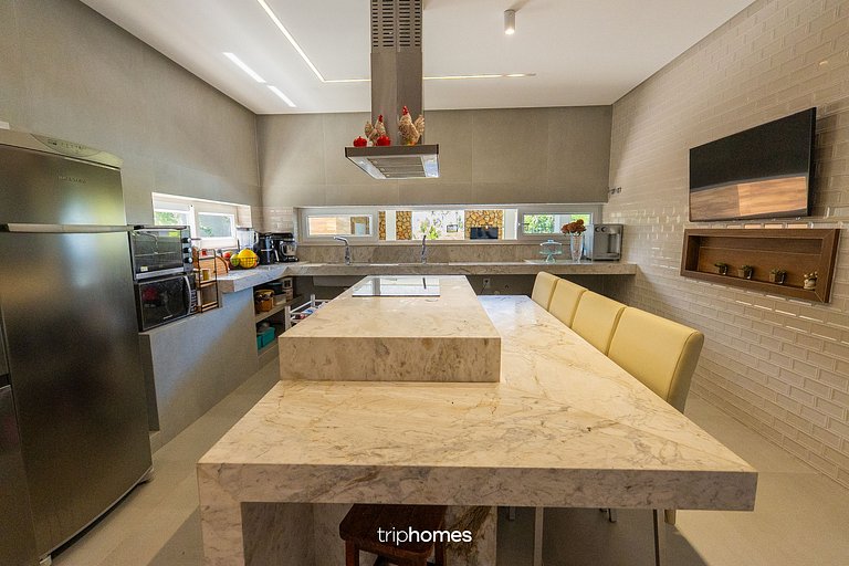 Mansão de Luxo em Condomínio no Caribe Brasileiro