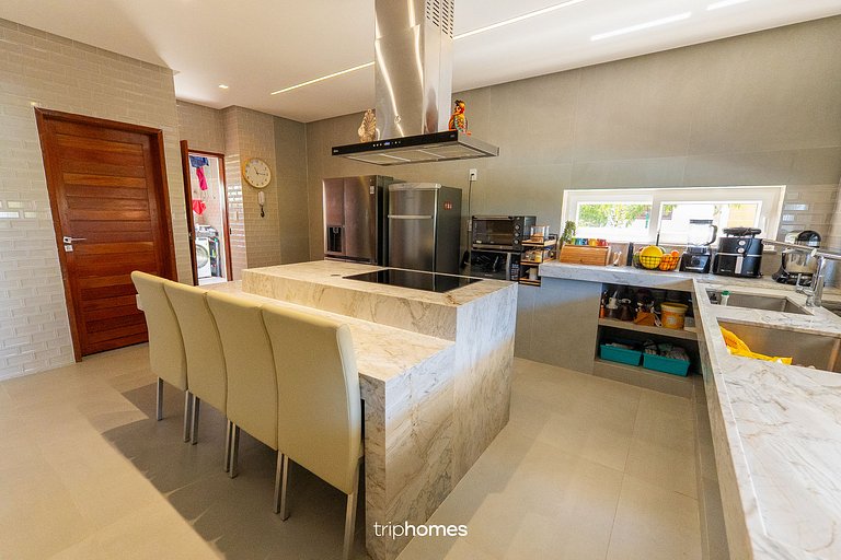 Mansão de Luxo em Condomínio no Caribe Brasileiro