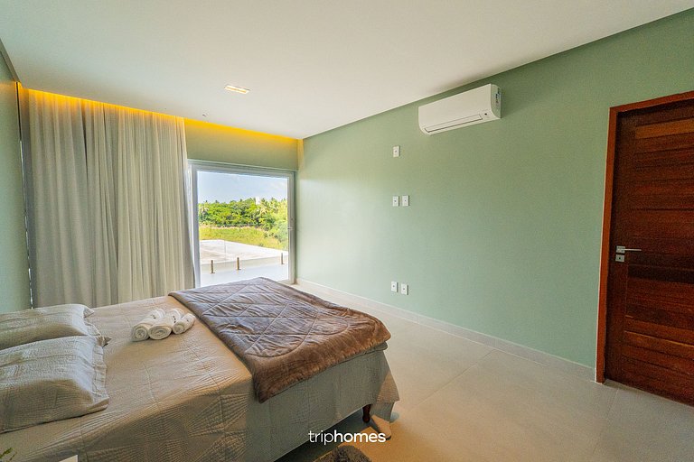 Mansión de lujo en Condo en el Caribe brasileño