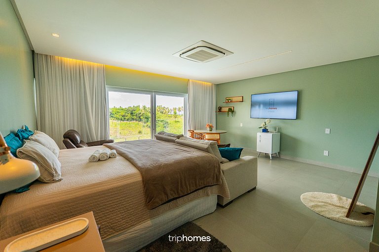 Mansión de lujo en Condo en el Caribe brasileño