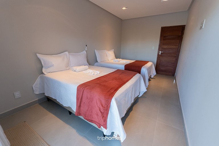 Mansión de lujo en Condo en el Caribe brasileño