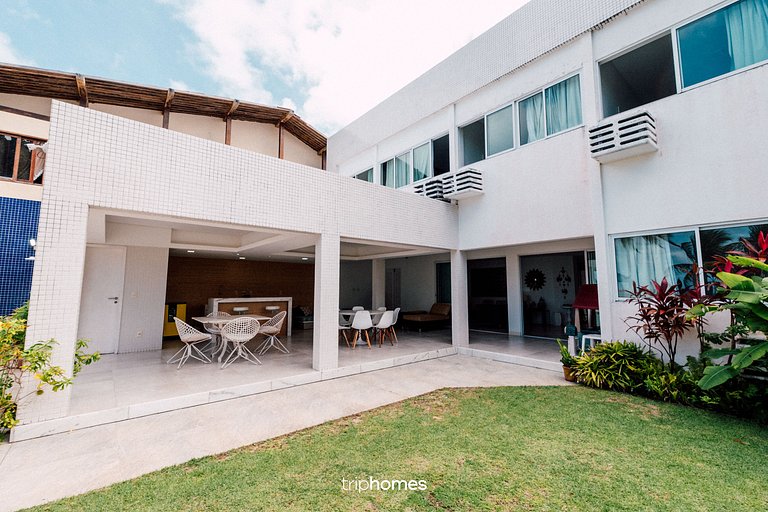 Sofisticada casa frente al mar Caribe brasileño,PE