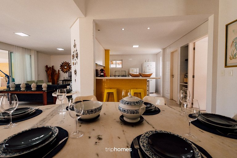 Casa sofisticada frente al mar en Coroa Grande, PE