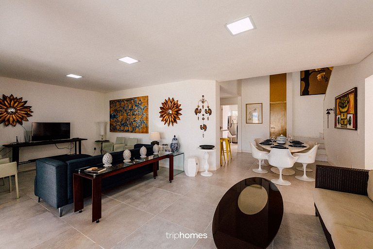 Casa Sofisticada Beira-mar em Coroa Grande, PE