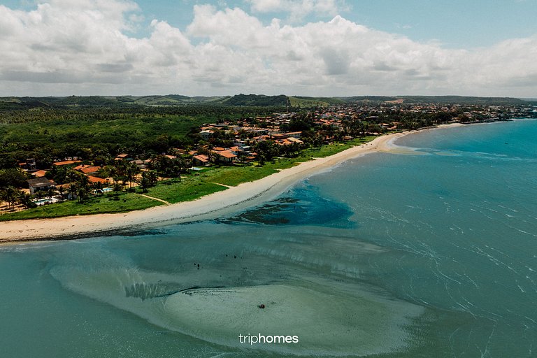 Casa Sofisticada Beira-mar em Coroa Grande, PE