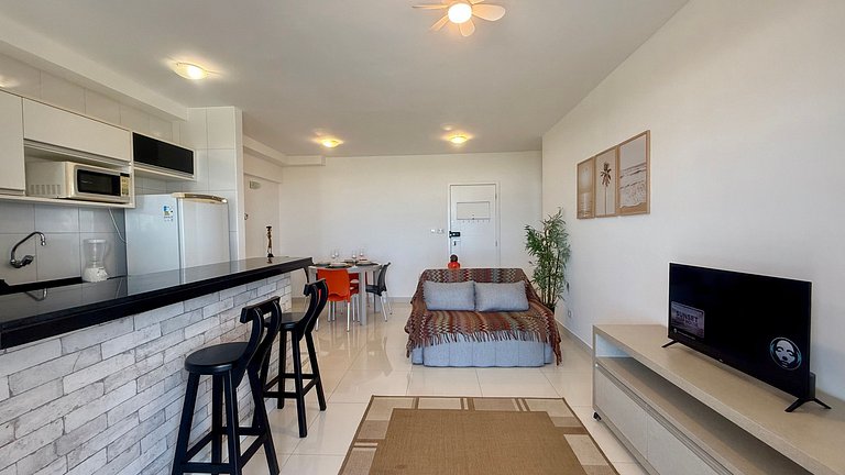 Modern Beachfront Flat in Atalaia, Aracaju/SE