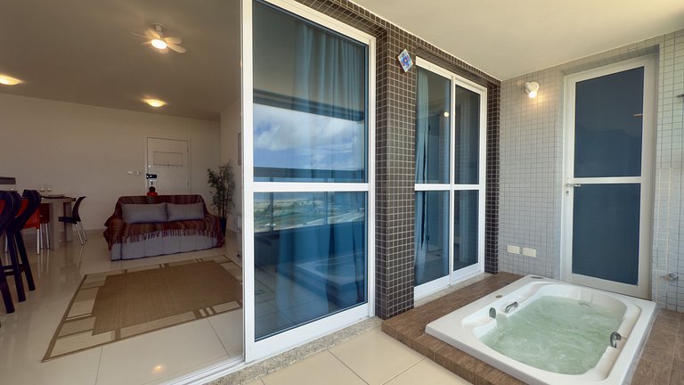 Flat Moderno Beira-Mar em Atalaia, Aracaju/SE