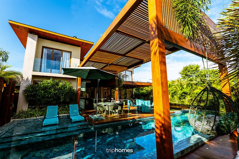 Mansão Premium Condomínio Frente-Mar - Praia do Forte - BA