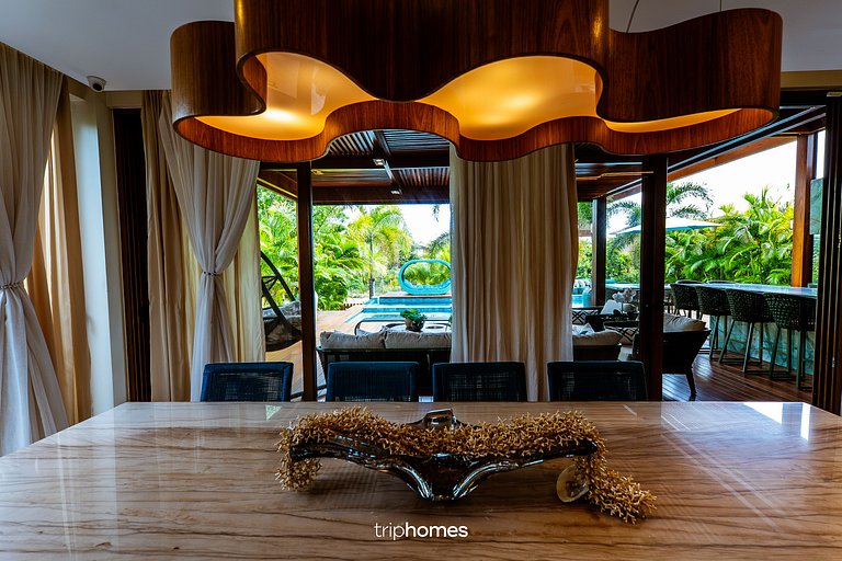 Mansão Premium Condomínio Frente-Mar - Praia do Forte - BA