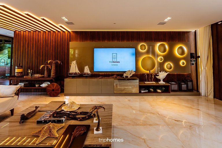 Mansão Premium Condomínio Frente-Mar - Praia do Forte - BA