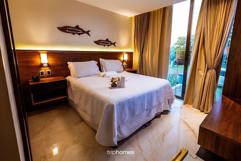 Mansão Premium Condomínio Frente-Mar - Praia do Forte - BA