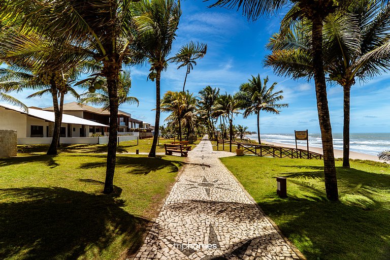 Luxo e Conforto Frente-Mar em Guarajuba/BA