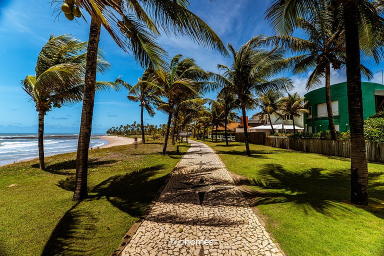 Lujo y comodidad frente al mar en Guarajuba/BA