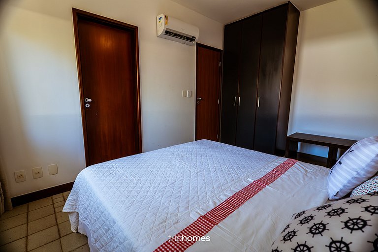 Lujo y comodidad frente al mar en Guarajuba/BA