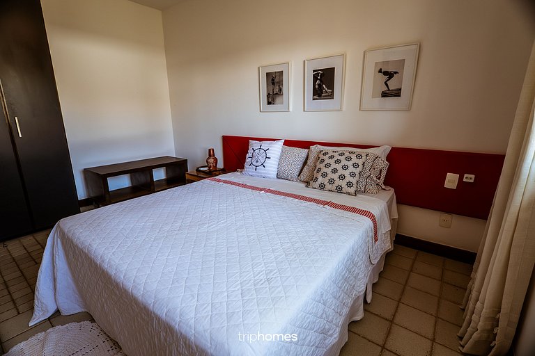 Lujo y comodidad frente al mar en Guarajuba/BA