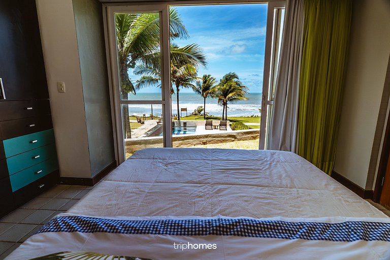 Lujo y comodidad frente al mar en Guarajuba/BA