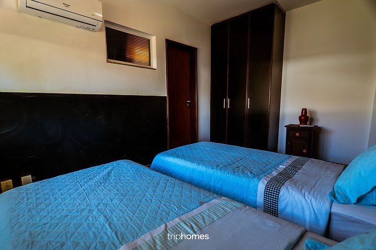 Lujo y comodidad frente al mar en Guarajuba/BA