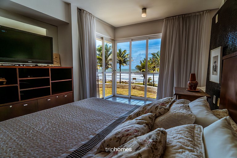 Lujo y comodidad frente al mar en Guarajuba/BA