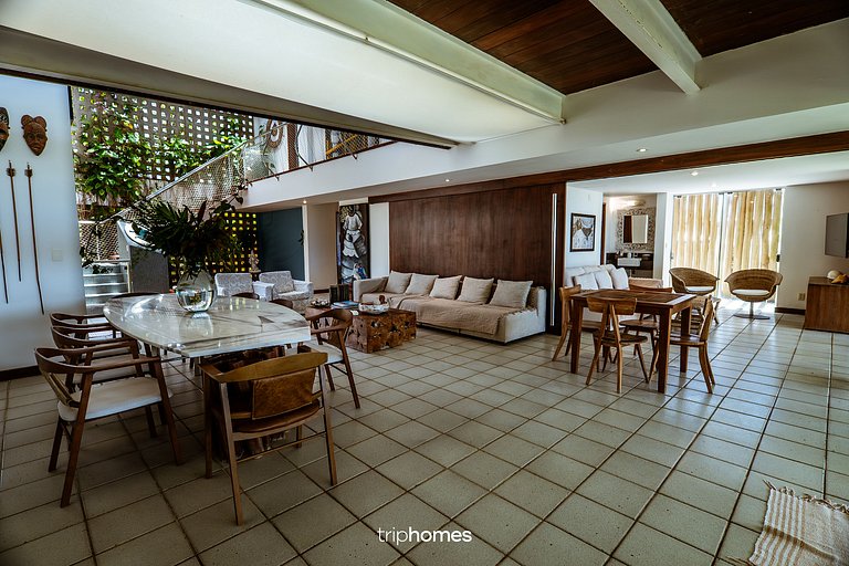 Lujo y comodidad frente al mar en Guarajuba/BA