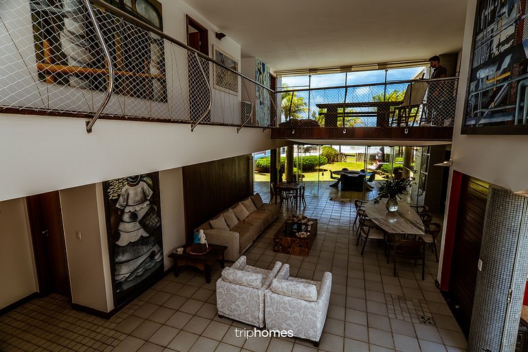 Lujo y comodidad frente al mar en Guarajuba/BA