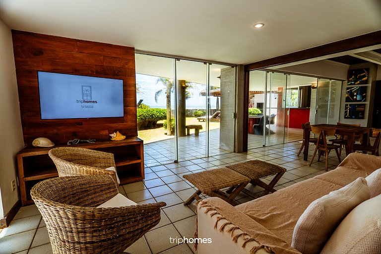 Luxo e Conforto Frente-Mar em Guarajuba/BA