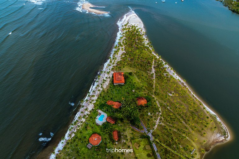 Private Tropical Island in Boipeba, Bahia