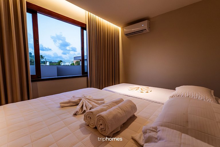 Casa moderna condominio frente mar Paripueira AL