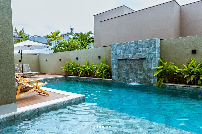 Modern house beachfront condominium Paripueira/AL