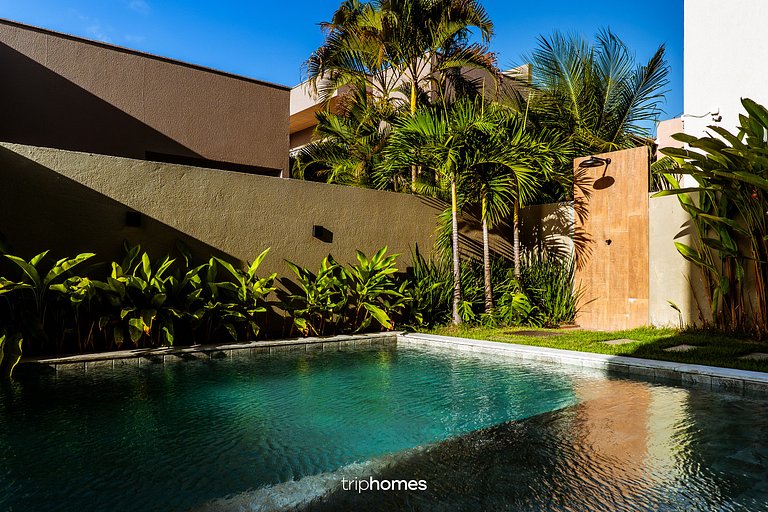 Casa Moderna Beira-Mar em Paripueira/AL