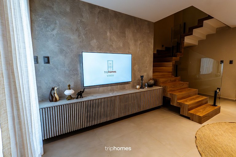 Casa Moderna em Cond. Beira-Mar em Paripueira/AL