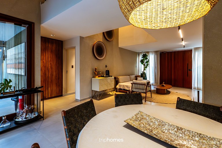 Modern house beachfront condominium Paripueira/AL