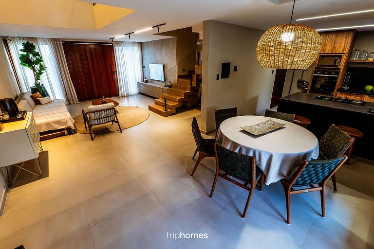 Modern house beachfront condominium Paripueira/AL