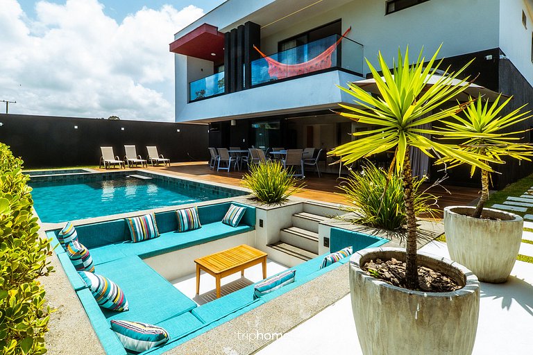 Casa Moderna con piscina privada en Ilhéus/BA