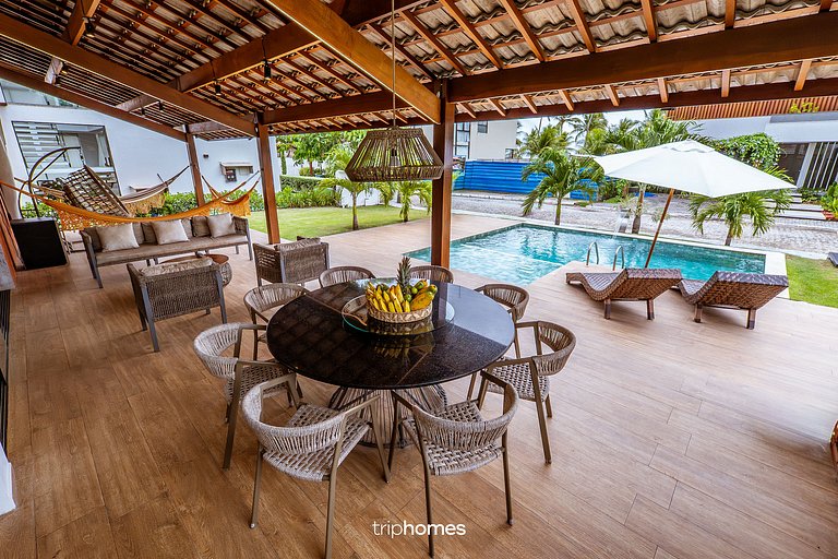 Casa de Lujo 50m Playa Condominio, Maragogi/AL