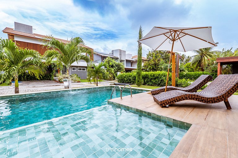 Casa de Lujo 50m Playa Condominio, Maragogi/AL