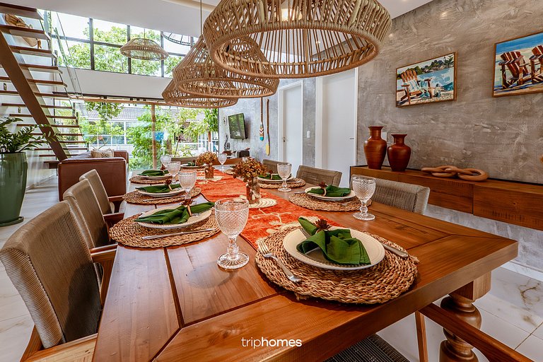 Casa de Luxo 50m praia em Condomínio, Maragogi/AL