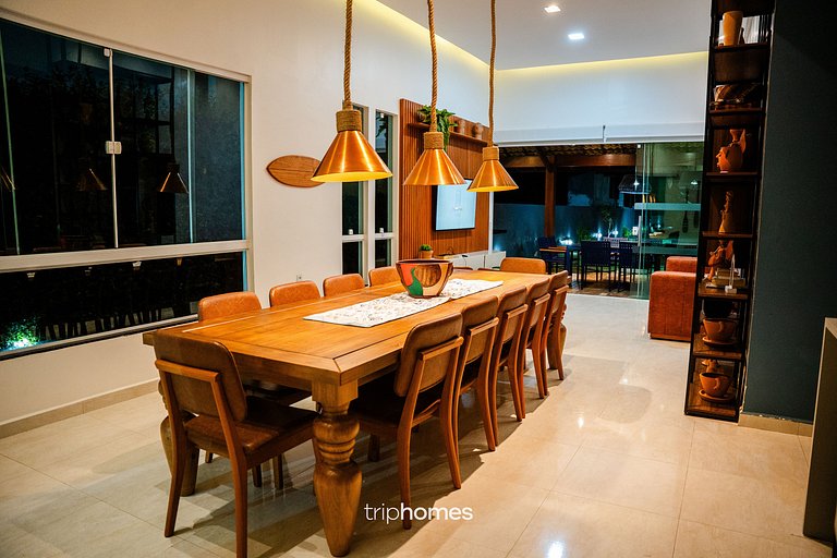 Casa de Luxo Pé na Areia em Cond. Maragogi/AL