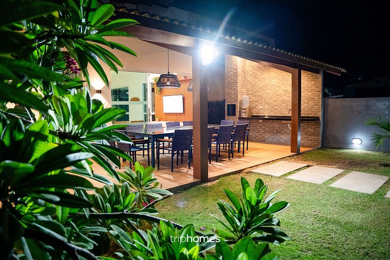 Casa de Luxo Pé na Areia em Cond. Maragogi/AL