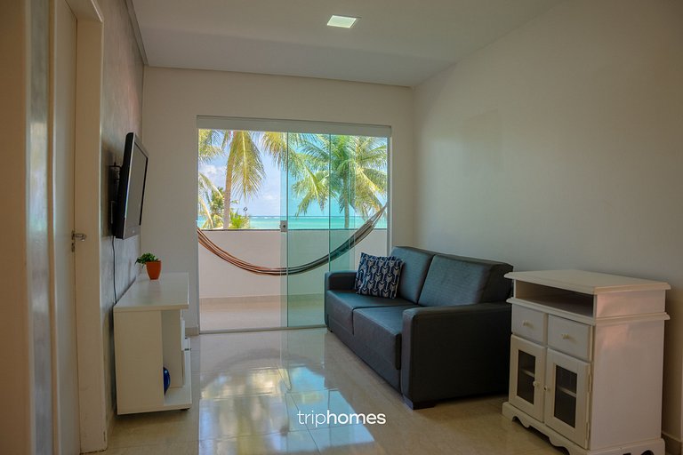 Casa de Luxo Pé na Areia em Cond. Maragogi/AL