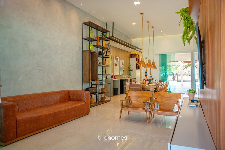 Large Beachfront House in Condo, Maragogi, Alagoas